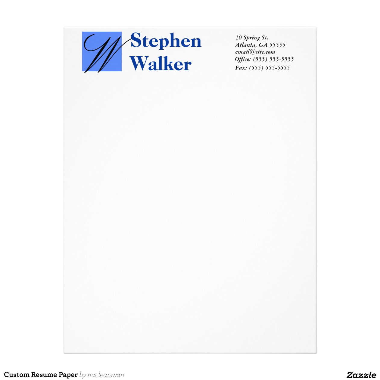 Where can i buy resume paper